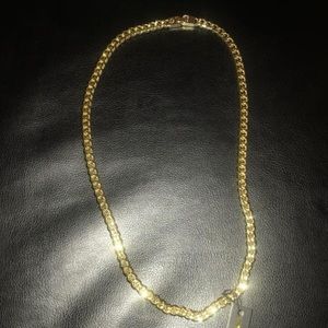 14k gold plated chain